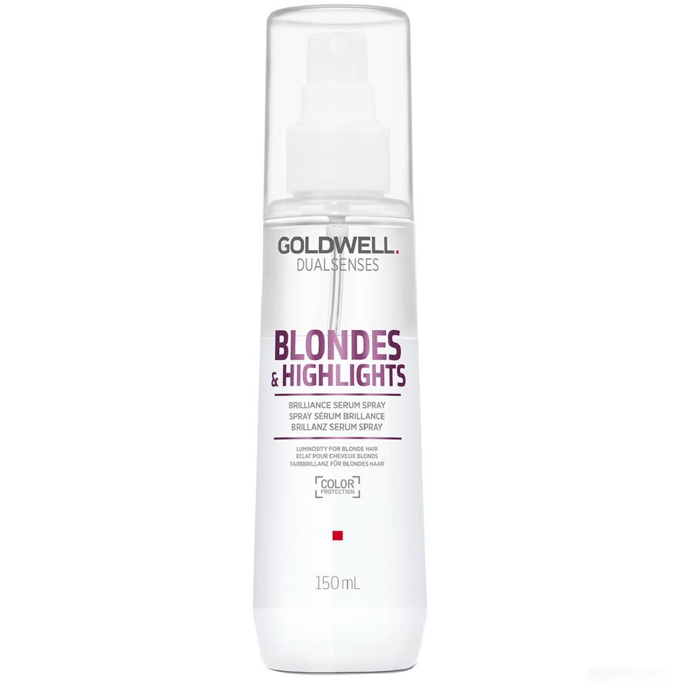 Goldwell DualSenses Blonde & Highlights Brillance Serum Spray 5oz (Runway) - Goldwell | Available at Studio 360 Salon, Chatham, NJ