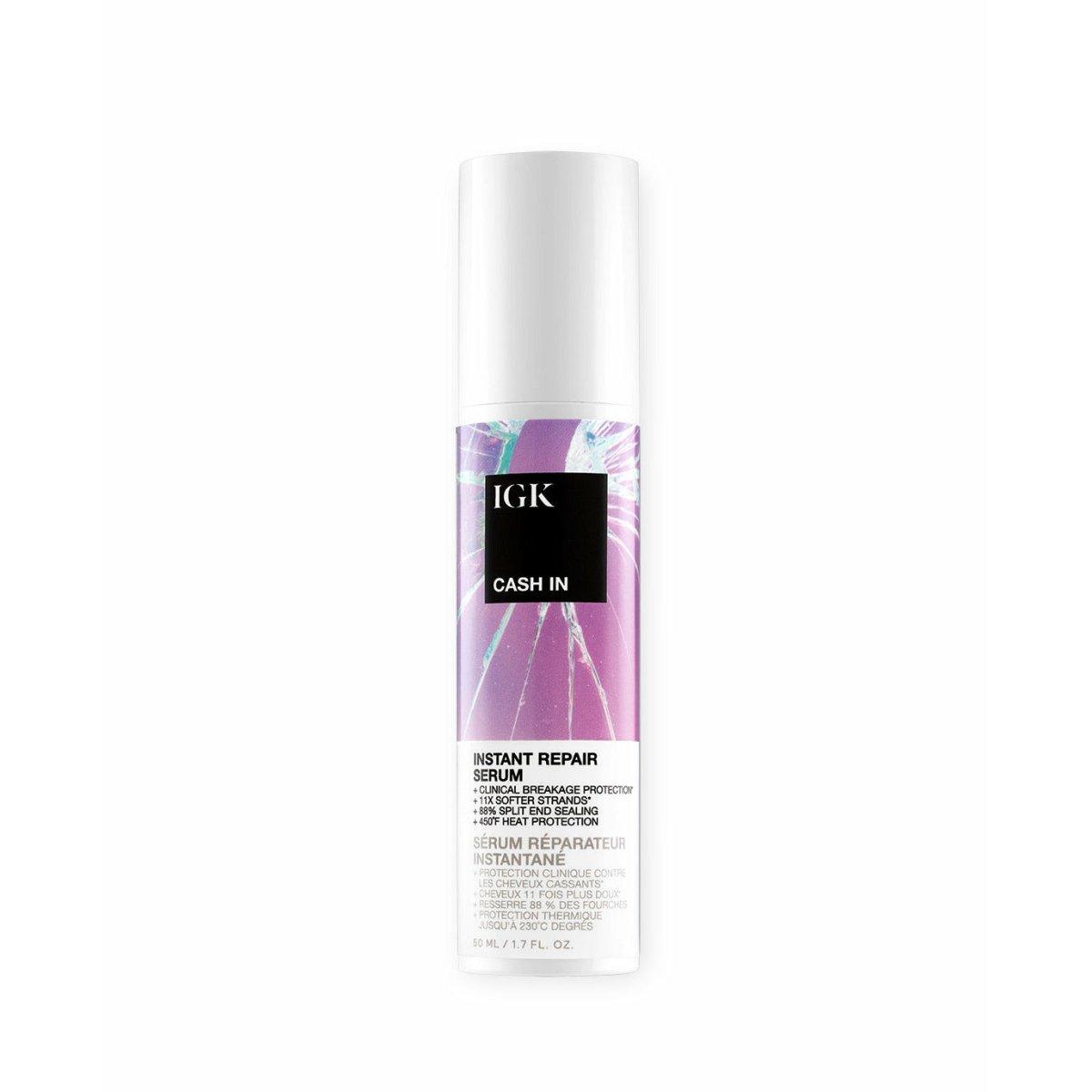 IGK Cash In Instant Repair Serum 1.5 oz (Runway) - IGK Hair | Available at Studio 360 Salon, Chatham, NJ