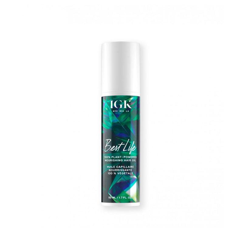 IGK Best Life 100% Plant-Powered Nourishing Hair Oil 1.4oz - IGK Hair | Available at Studio 360 Salon, Chatham, NJ