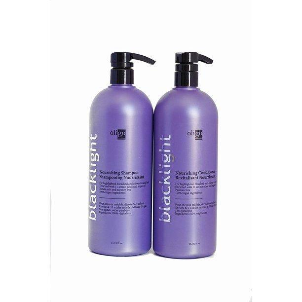 Oligo Blacklight Nourishing Shampoo & Conditioner 33oz Duo - Oligo | Available at Studio 360 Salon, Chatham, NJ