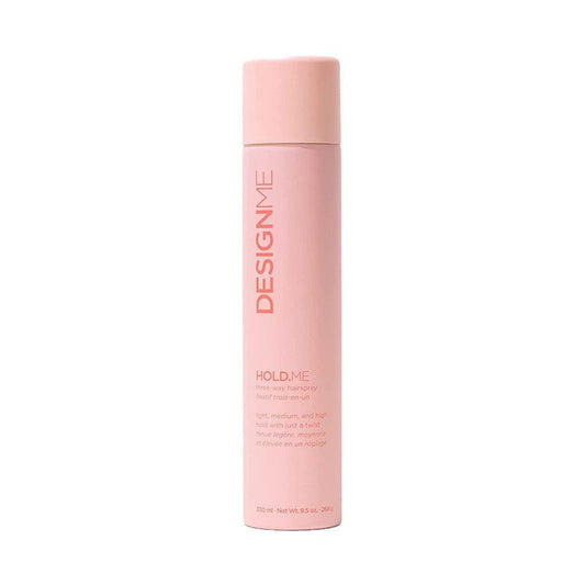 Design.Me Hold.Me Three-Way Hairspray 9.5oz (Runway) - Design.ME | Available at Studio 360 Salon, Chatham, NJ
