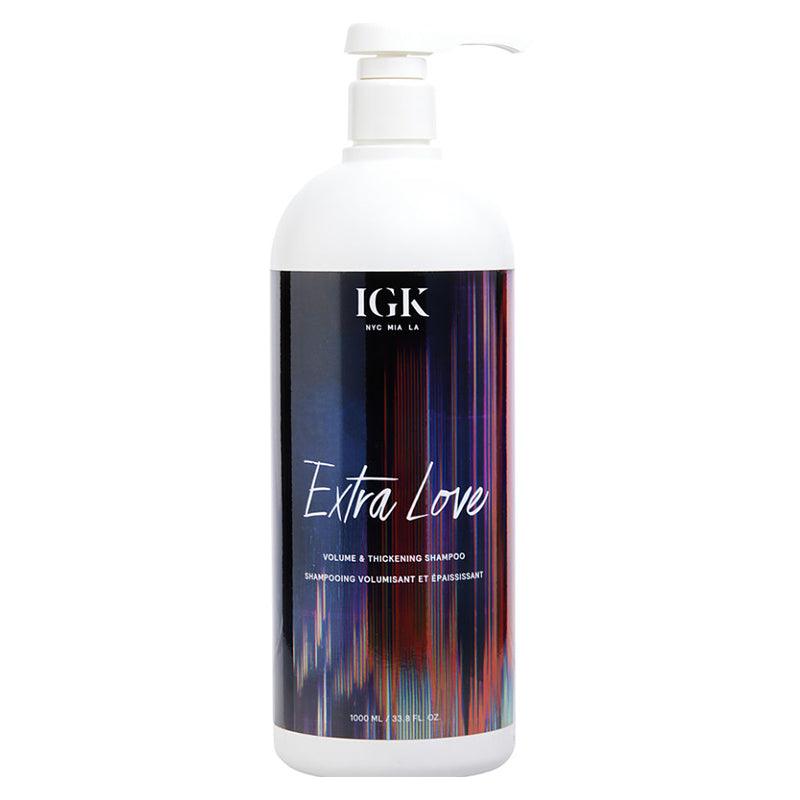 IGK EXTRA LOVE Volume & Thickening Shampoo - IGK Hair | Available at Studio 360 Salon, Chatham, NJ