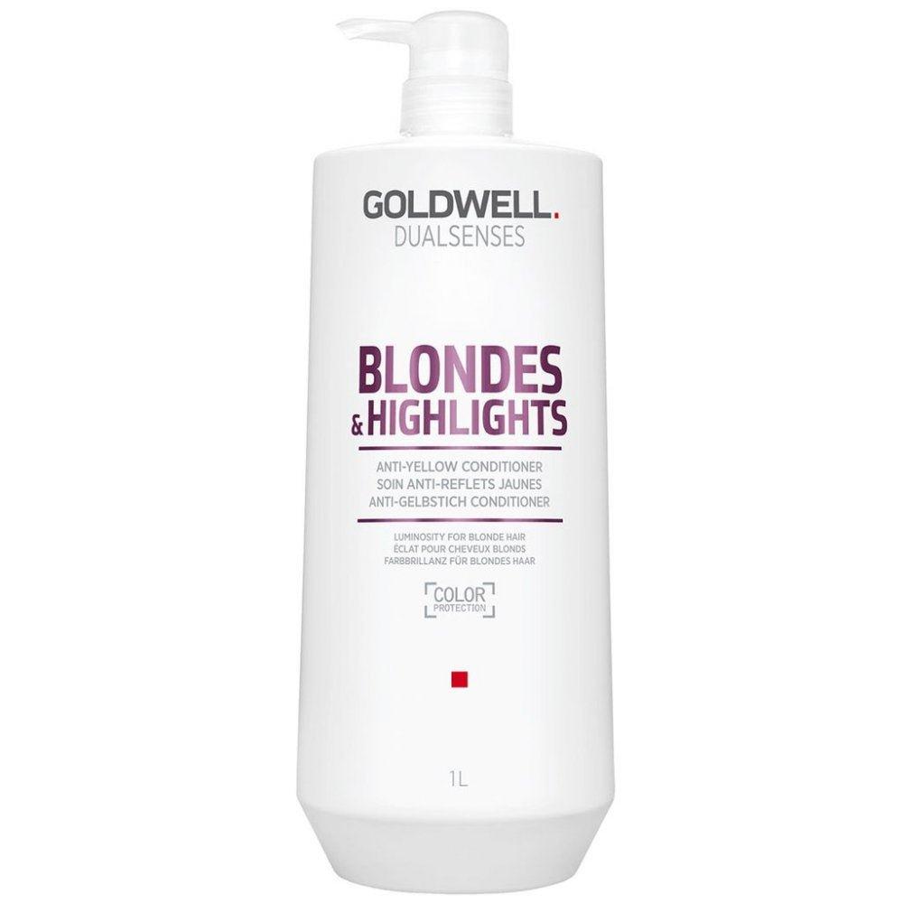 Goldwell DualSenses Blonde & Highlights Anti-Yellow Conditioner (Runway) - Goldwell | Available at Studio 360 Salon, Chatham, NJ