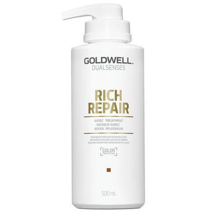 Goldwell DualSenses Rich Repair 60 Sec Treatment - Goldwell | Available at Studio 360 Salon, Chatham, NJ