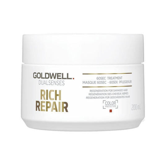 Goldwell DualSenses Rich Repair 60 Sec Treatment - Goldwell | Available at Studio 360 Salon, Chatham, NJ