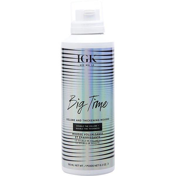 IGK Big Time Volume & Thickening Hair Mousse 6.2oz (Runway) - IGK Hair | Available at Studio 360 Salon, Chatham, NJ