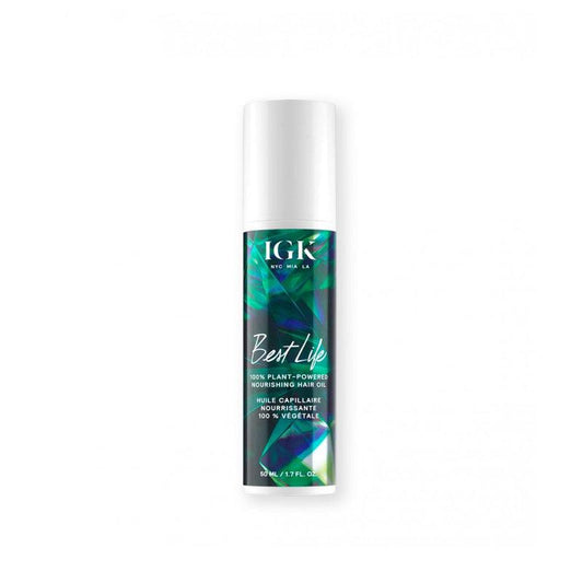 IGK Best Life 100% Plant-Powered Nourishing Hair Oil 1.4oz (Runway) - IGK Hair | Available at Studio 360 Salon, Chatham, NJ