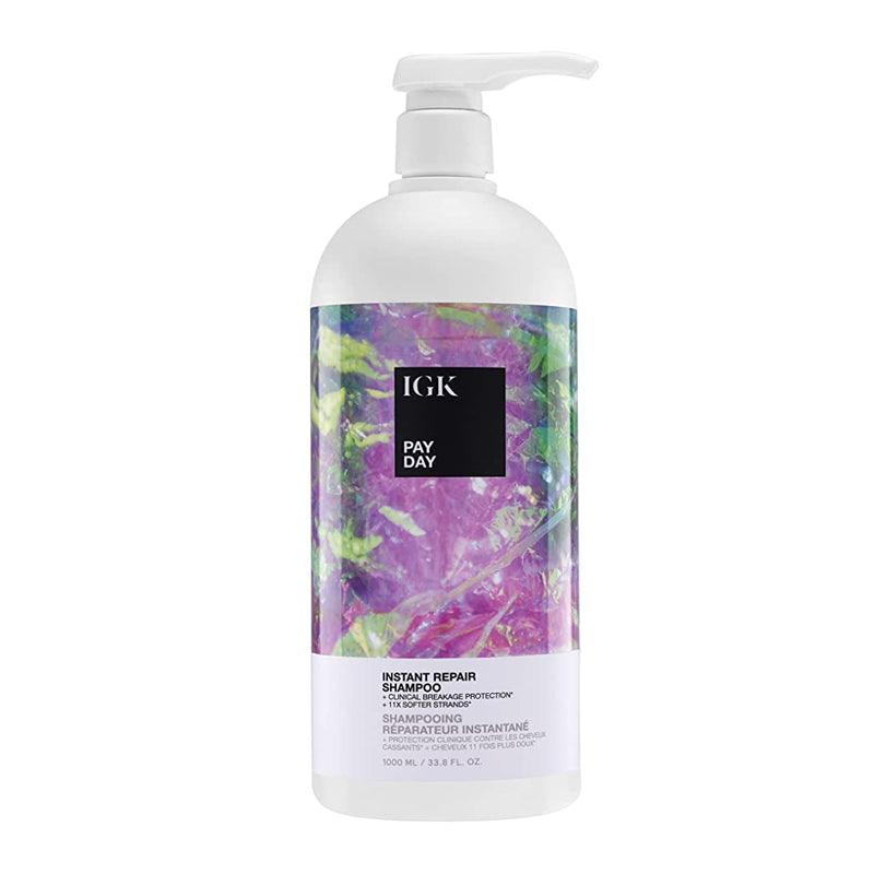 IGK PAY DAY Instant Repair Shampoo 33.8oz (Runway) - IGK Hair | Available at Studio 360 Salon, Chatham, NJ