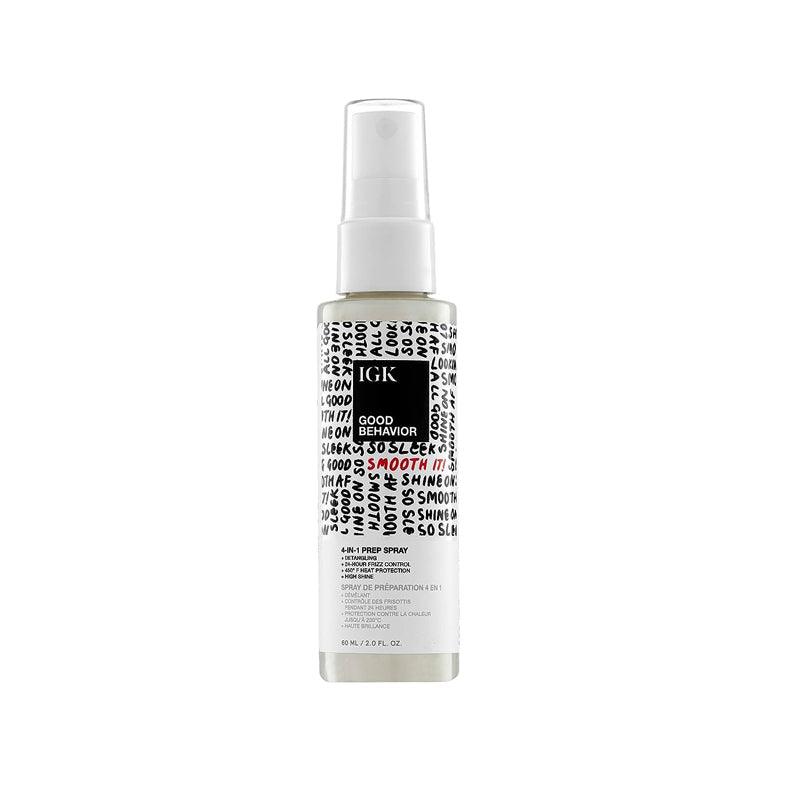 IGK hair GOOD BEHAVIOR 4-in-1 Prep Spray 2oz (Runway) - IGK Hair | Available at Studio 360 Salon, Chatham, NJ