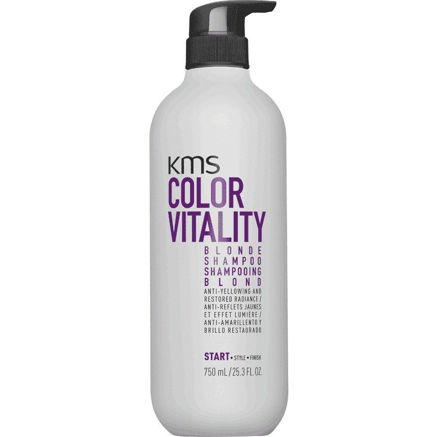 KMS ColorVitality Blonde Shampoo 750ml/25.3oz - KMS | Available at Studio 360 Salon, Chatham, NJ
