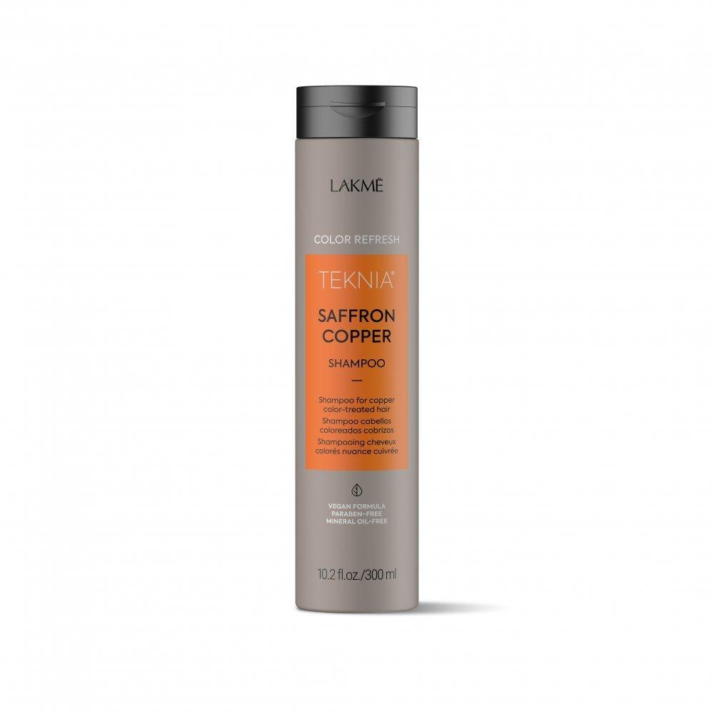 Lakme Teknia Safron Copper Refresh Shampoo 10.2 oz (Runway) - Lakme | Available at Studio 360 Salon, Chatham, NJ
