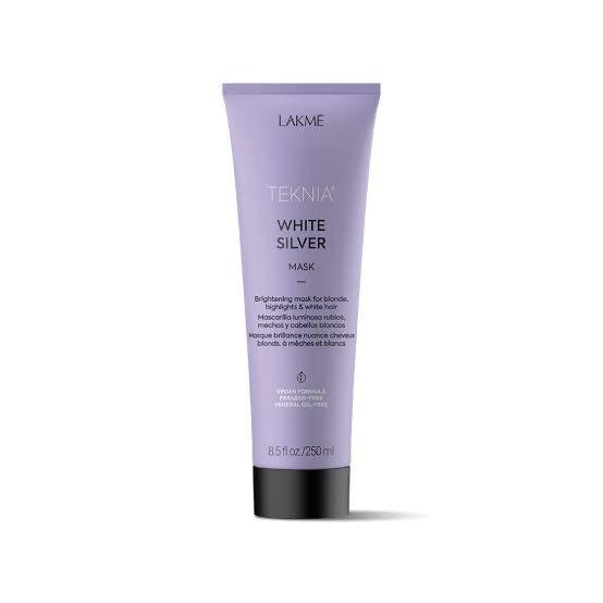Lakme Teknia White Silver Mask - Lakme | Available at Studio 360 Salon, Chatham, NJ