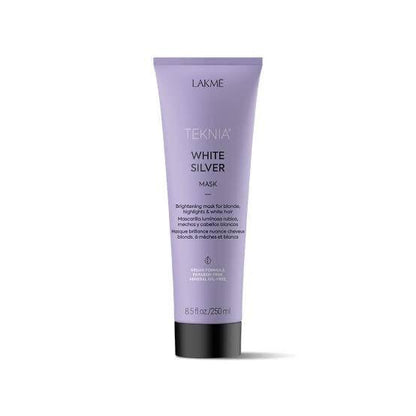 Lakme Teknia White Silver Mask - Lakme | Available at Studio 360 Salon, Chatham, NJ