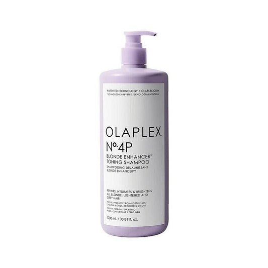 Olaplex No. 4P Blonde Enhancer Toning Shampoo 33.8oz - Olaplex | Available at Studio 360 Salon, Chatham, NJ