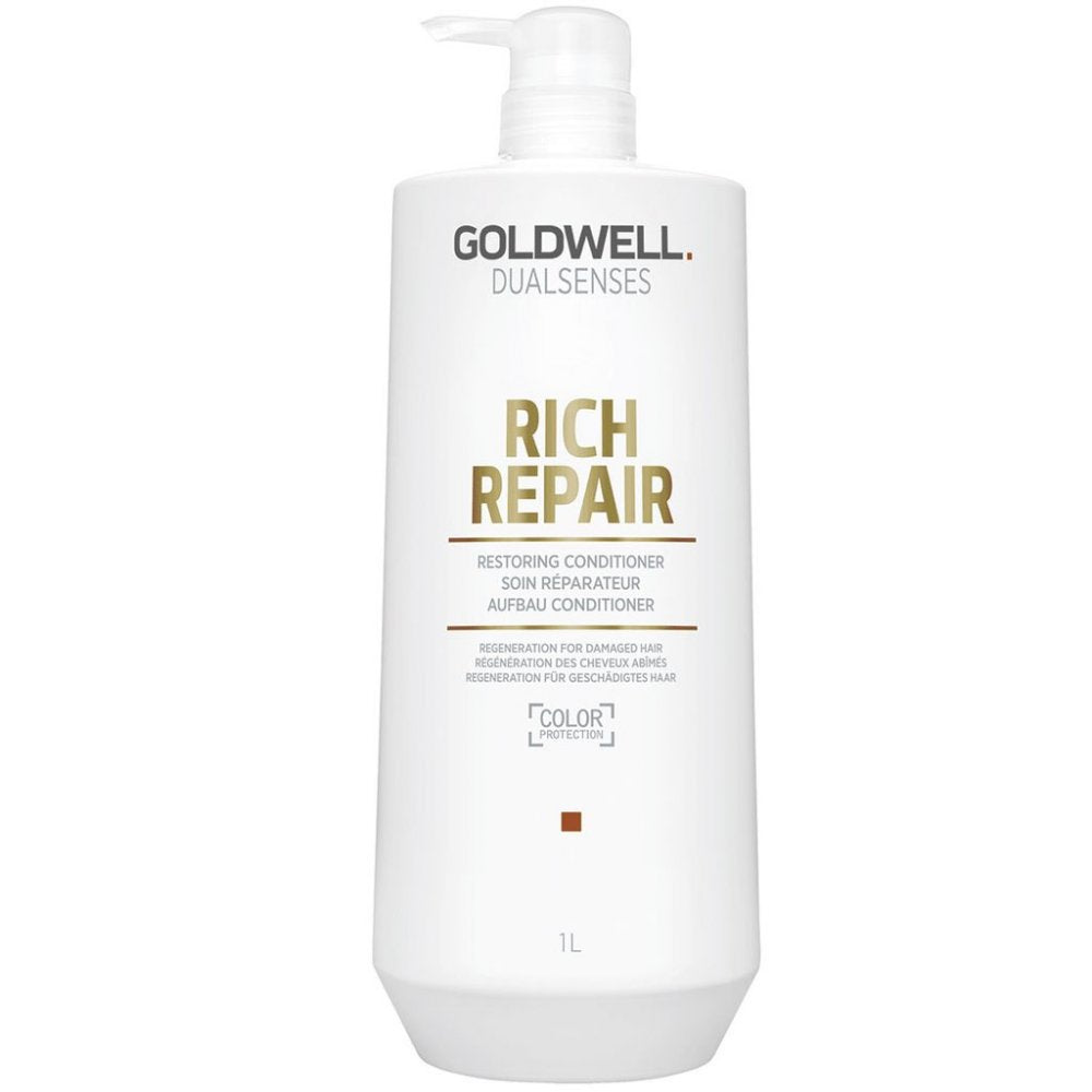 Goldwell DualSenses Rich Repair Restoring Conditioner (Runway) - Goldwell | Available at Studio 360 Salon, Chatham, NJ