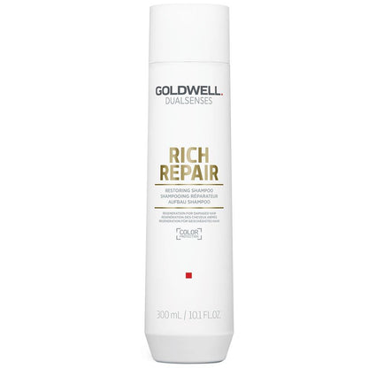 Goldwell DualSenses Rich Repair Restoring Shampoo (Runway) - Goldwell | Available at Studio 360 Salon, Chatham, NJ