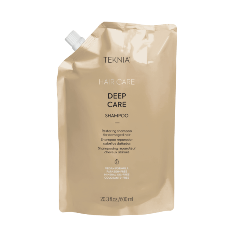 Lakme Deep Care Shampoo 20.3oz Refill Pouch - Lakme | Available at Studio 360 Salon, Chatham, NJ