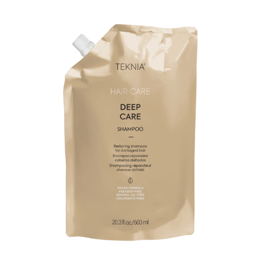 Lakme Deep Care Shampoo 20.3oz Refill Pouch (Runway) - Lakme | Available at Studio 360 Salon, Chatham, NJ
