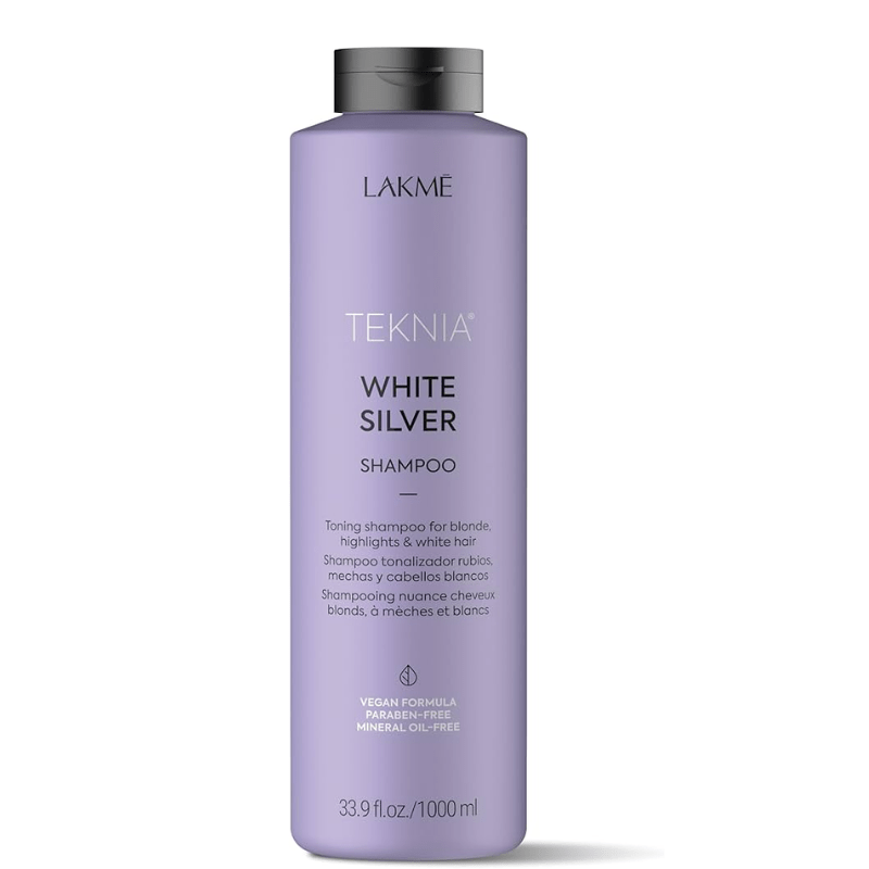 Lakme Teknia White Silver Shampoo (Runway) - Lakme | Available at Studio 360 Salon, Chatham, NJ