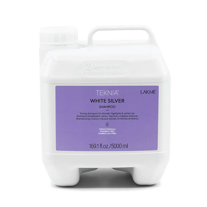 Lakme Teknia White Silver Shampoo (Runway) - Lakme | Available at Studio 360 Salon, Chatham, NJ