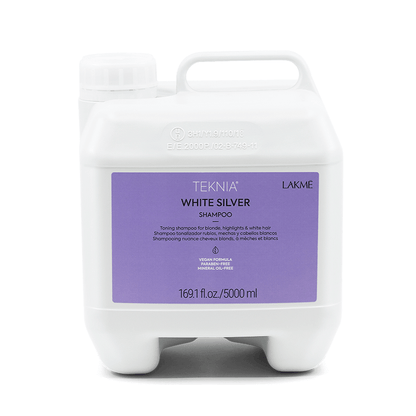 Lakme Teknia White Silver Shampoo (Runway) - Lakme | Available at Studio 360 Salon, Chatham, NJ