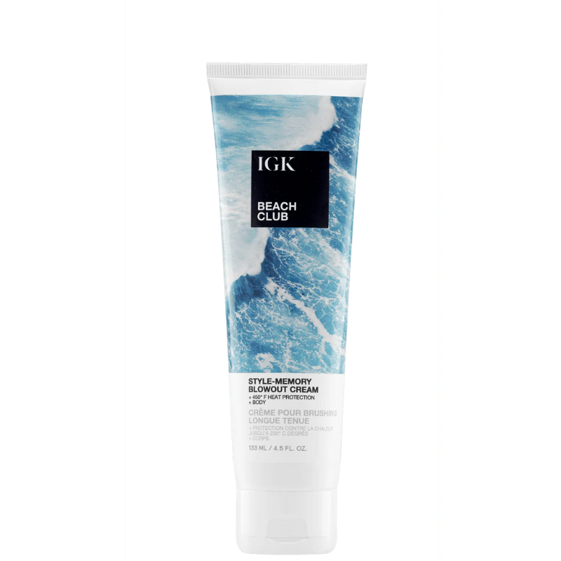 IGK BEACH CLUB Style-Memory Blowout Cream 4.5oz (Runway) - IGK Hair | Available at Studio 360 Salon, Chatham, NJ