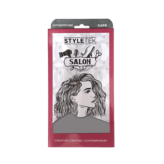 Styletek Solid Gray Cape 45x6 (Runway) - Styletek | Available at Studio 360 Salon, Chatham, NJ