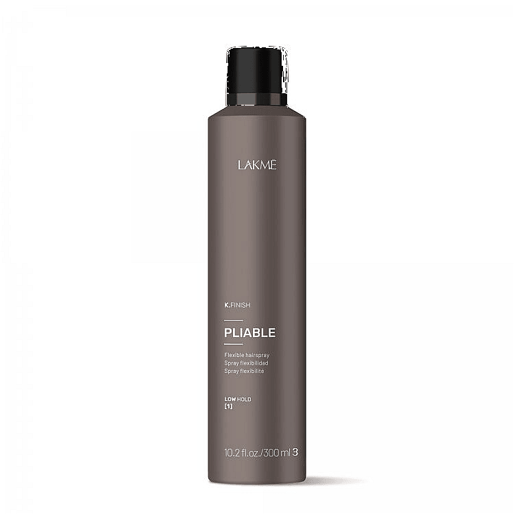 Lakme K Finish PLIABLE Flexible Hold Hairspray 10.1oz (Runway) - Lakme | Available at Studio 360 Salon, Chatham, NJ