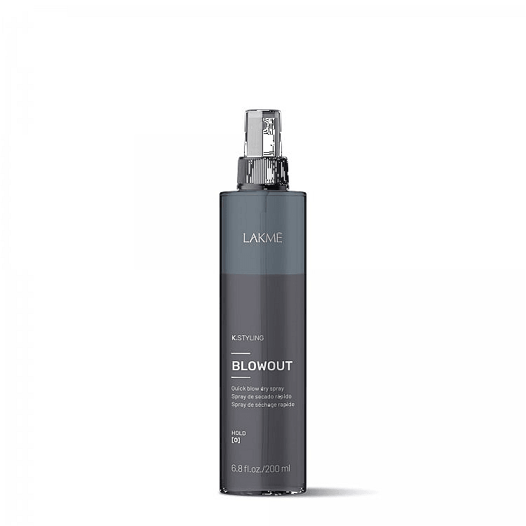 Lakme K Finish BLOWOUT Quick Blow Dry Spray 6.8oz (Runway) - Lakme | Available at Studio 360 Salon, Chatham, NJ