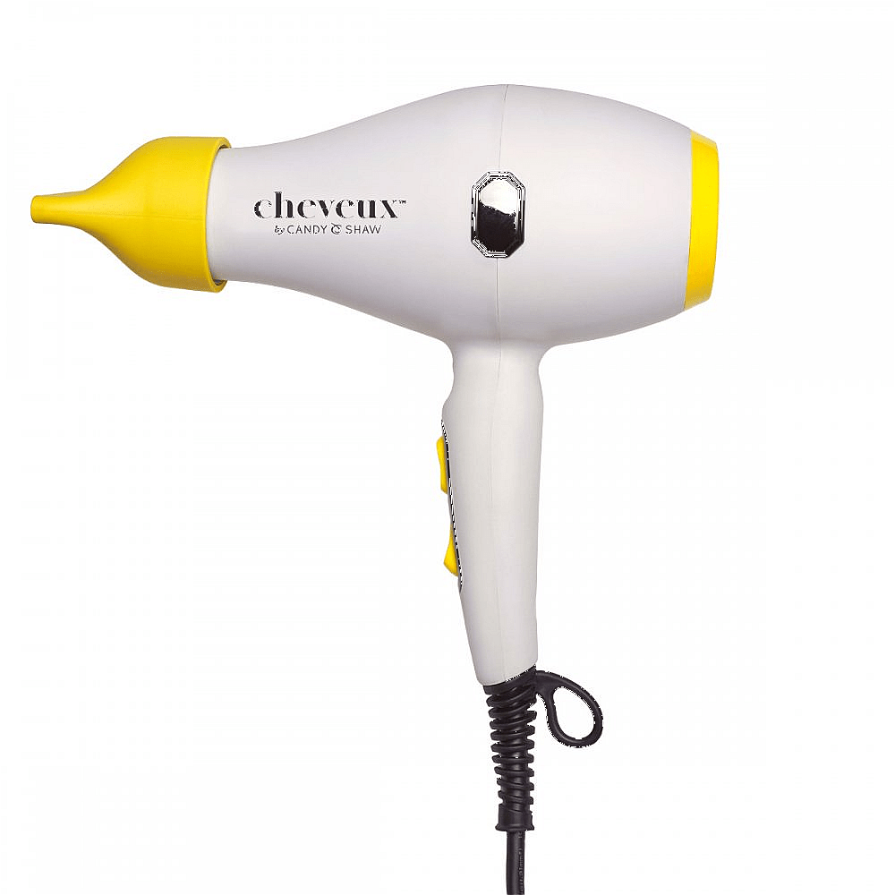 Sunlights Cheveux Hair Dryer - White + Yellow - Sunlights | Available at Studio 360 Salon, Chatham, NJ