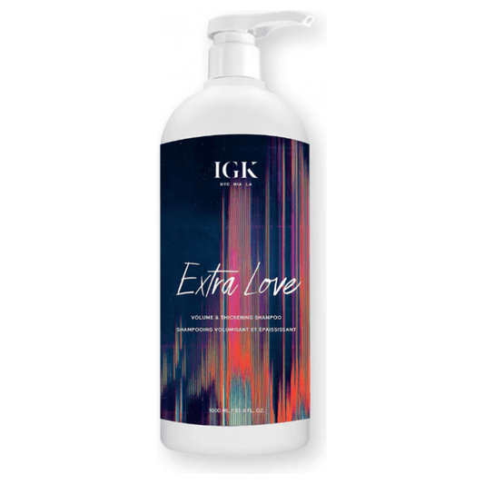 IGK EXTRA LOVE Volume & Thickening Conditioner 33.8oz (Runway) - IGK Hair | Available at Studio 360 Salon, Chatham, NJ
