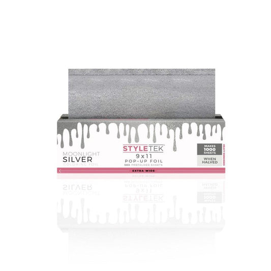 Styletek Moonlight Silver Smooth Foil 9 x 11 - Styletek | Available at Studio 360 Salon, Chatham, NJ