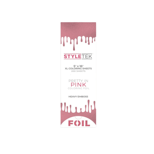 Styletek Pretty In Pink Balayage XL Sheets 200ct 5x16 - Styletek | Available at Studio 360 Salon, Chatham, NJ